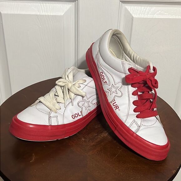 🔥🔥 CONVERSE ALL-STAR GOLF le FLEUR Special Edition Sneakers - Rare - Excellent - Picture 2 of 8